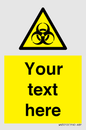 WN3010: Custom Bio-Hazard Sign