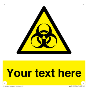 WN3010: Custom Bio-Hazard Sign