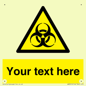 WN3010: Custom Bio-Hazard Sign