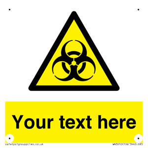 WN3010: Custom Bio-Hazard Sign