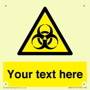 WN3010: Custom Bio-Hazard Sign