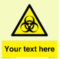 WN3010: Custom Bio-Hazard Sign