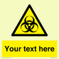 WN3010: Custom Bio-Hazard Sign