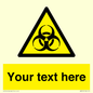 WN3010: Custom Bio-Hazard Sign