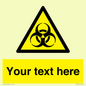 WN3010: Custom Bio-Hazard Sign
