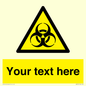 WN3010: Custom Bio-Hazard Sign