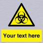 WN3010: Custom Bio-Hazard Sign