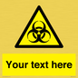 WN3010: Custom Bio-Hazard Sign