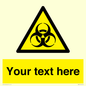 WN3010: Custom Bio-Hazard Sign