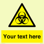 WN3010: Custom Bio-Hazard Sign