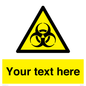 WN3010: Custom Bio-Hazard Sign