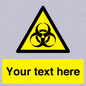 WN3010: Custom Bio-Hazard Sign