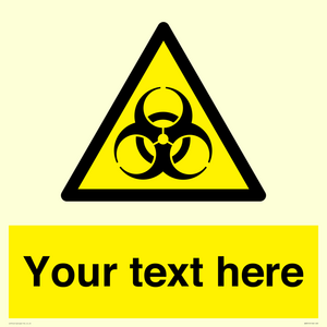 WN3010: Custom Bio-Hazard Sign