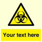 WN3010: Custom Bio-Hazard Sign