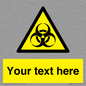 WN3010: Custom Bio-Hazard Sign