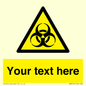 WN3010: Custom Bio-Hazard Sign