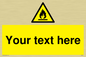 WN3011: Custom flammable sign