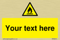 WN3011: Custom flammable sign