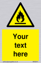 WN3011: Custom flammable sign
