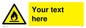 WN3011: Custom flammable sign