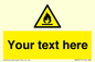 WN3011: Custom flammable sign
