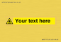 WN3011: Custom flammable sign