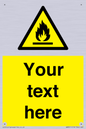 WN3011: Custom flammable sign