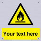 WN3011: Custom flammable sign