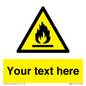 WN3011: Custom flammable sign