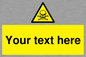 WN3012: Custom Toxic Safety Sign