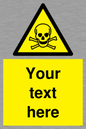 WN3012: Custom Toxic Safety Sign