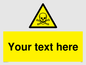 WN3012: Custom Toxic Safety Sign