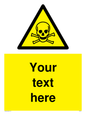 WN3012: Custom Toxic Safety Sign