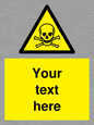 WN3012: Custom Toxic Safety Sign