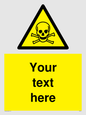 WN3012: Custom Toxic Safety Sign