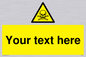 WN3012: Custom Toxic Safety Sign