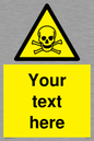 WN3012: Custom Toxic Safety Sign