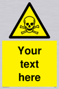 WN3012: Custom Toxic Safety Sign