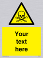 WN3012: Custom Toxic Safety Sign
