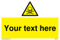 WN3012: Custom Toxic Safety Sign