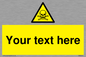 WN3012: Custom Toxic Safety Sign