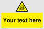 WN3012: Custom Toxic Safety Sign