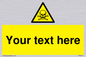 WN3012: Custom Toxic Safety Sign