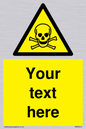 WN3012: Custom Toxic Safety Sign