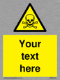 WN3012: Custom Toxic Safety Sign