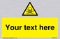 WN3012: Custom Toxic Safety Sign