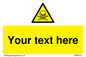 WN3012: Custom Toxic Safety Sign