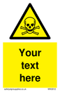 WN3012: Custom Toxic Safety Sign