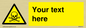 WN3012: Custom Toxic Safety Sign