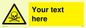 WN3012: Custom Toxic Safety Sign